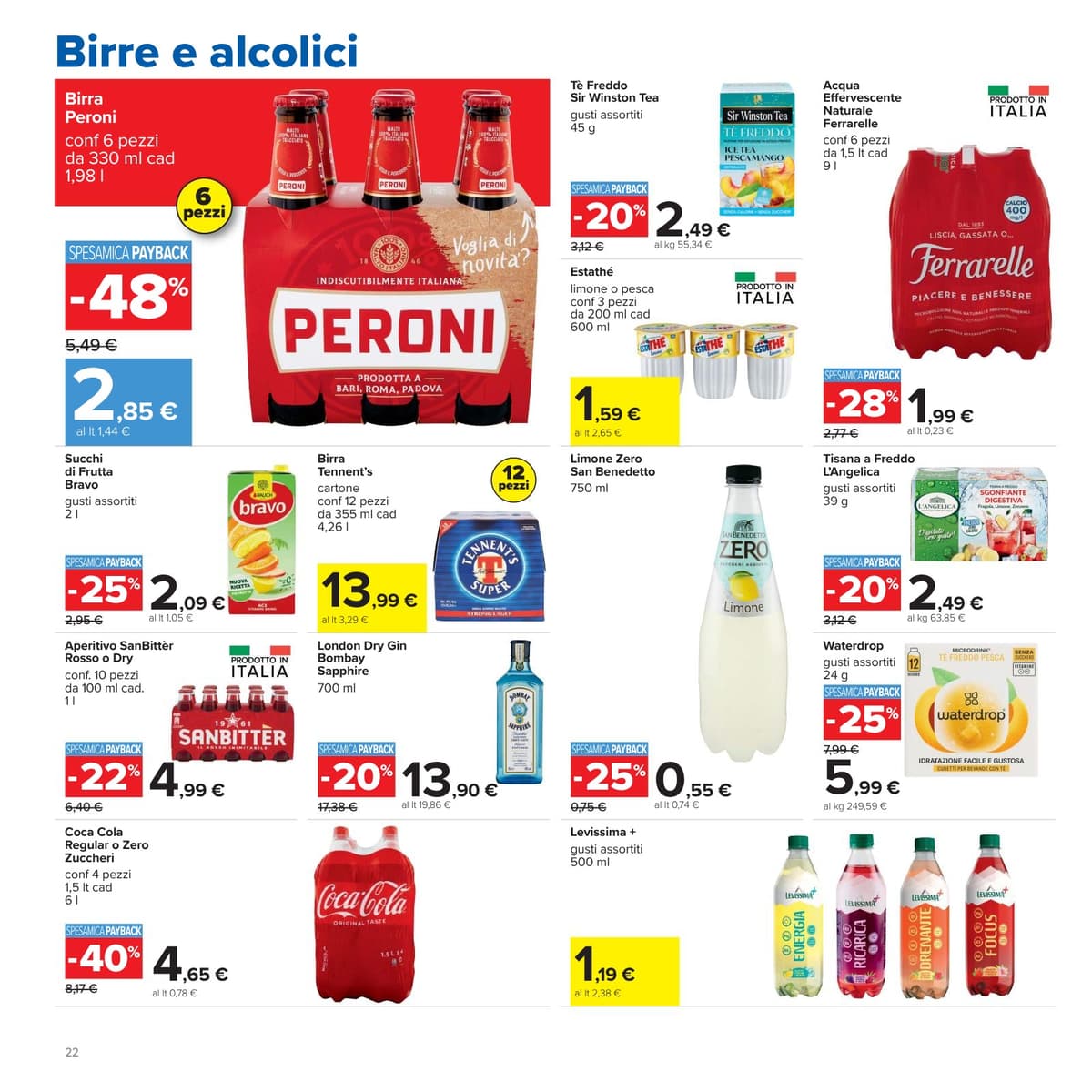 Pagina 22. del volantino Carrefour - Piu prendi meno spendi dal 14/07/2026