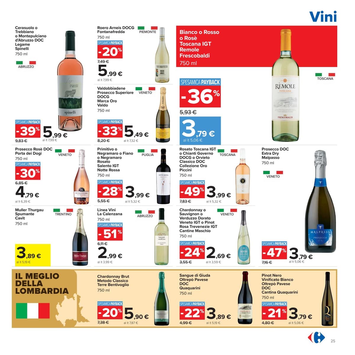 Pagina 25. del volantino Carrefour - Piu prendi meno spendi dal 14/07/2026