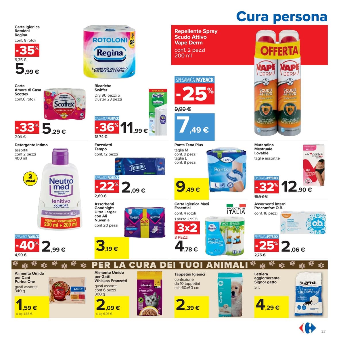 Pagina 27. del volantino Carrefour - Piu prendi meno spendi dal 14/07/2026