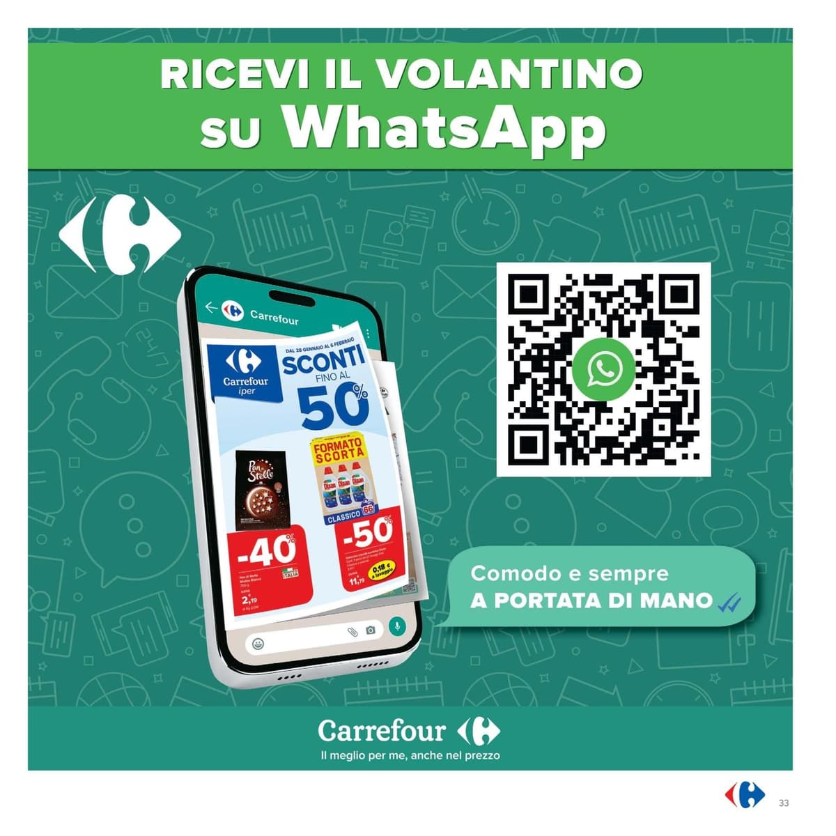 Pagina 33. del volantino Carrefour - Piu prendi meno spendi dal 14/07/2026