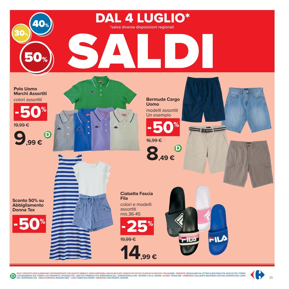 Pagina 35. del volantino Carrefour - Piu prendi meno spendi dal 14/07/2026