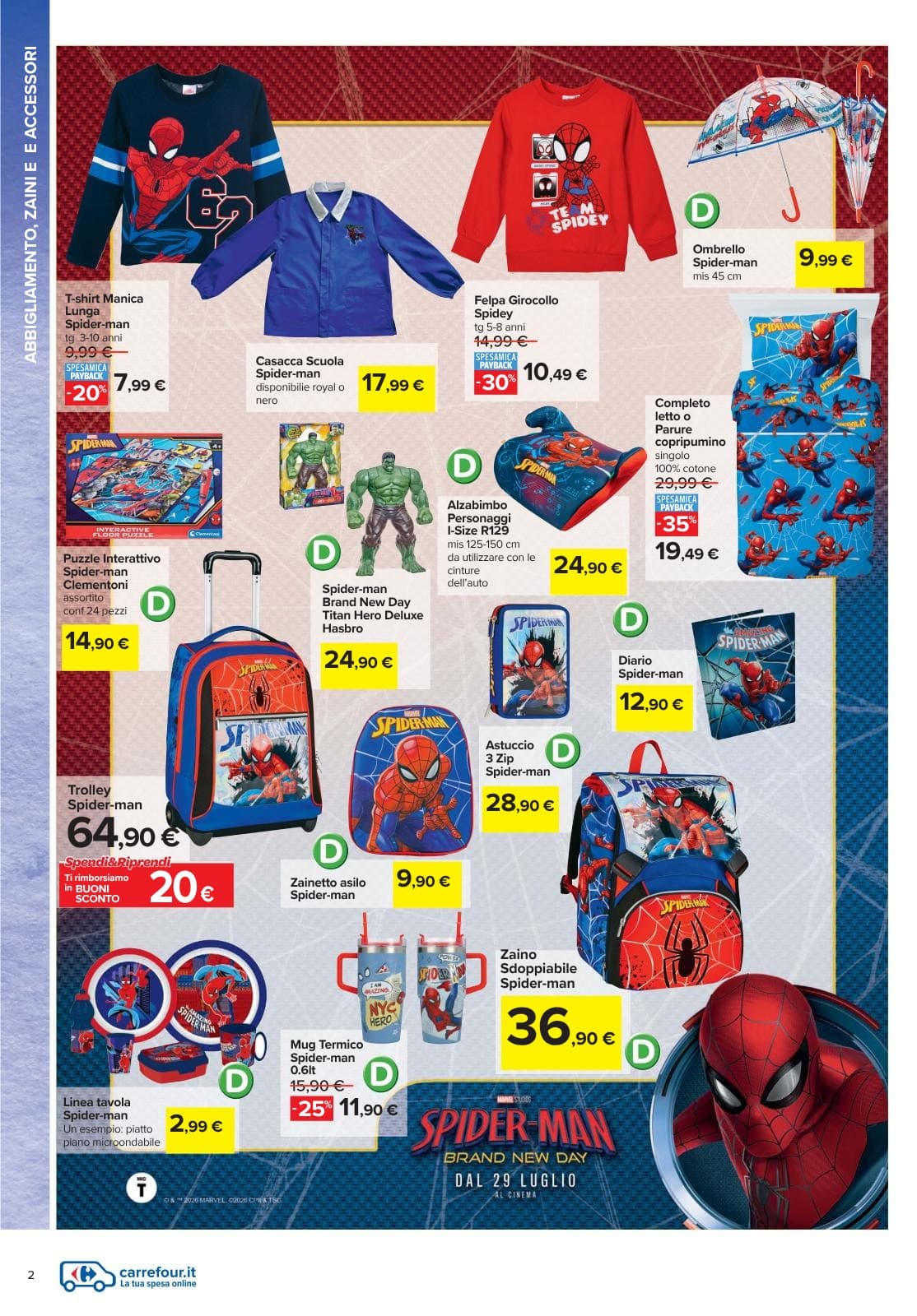 Pagina 2. del volantino Carrefour - Catalogo Scuola dal 28/07/2026