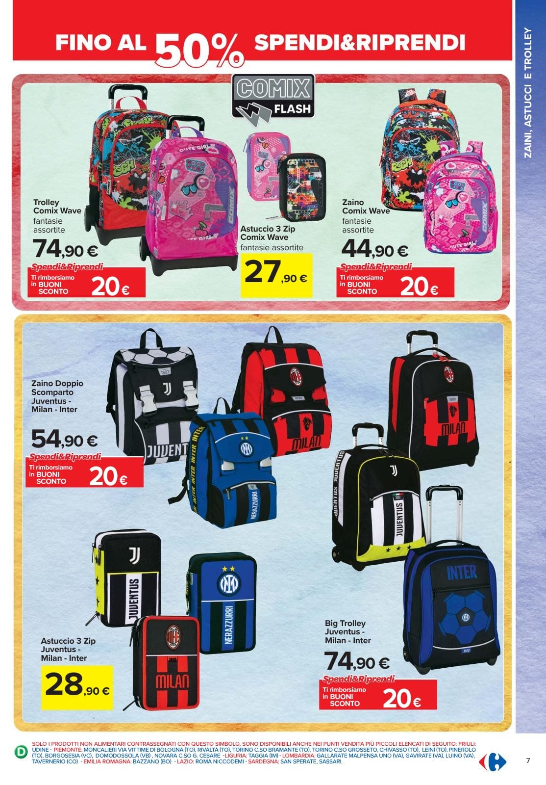 Pagina 7. del volantino Carrefour - Catalogo Scuola dal 28/07/2026