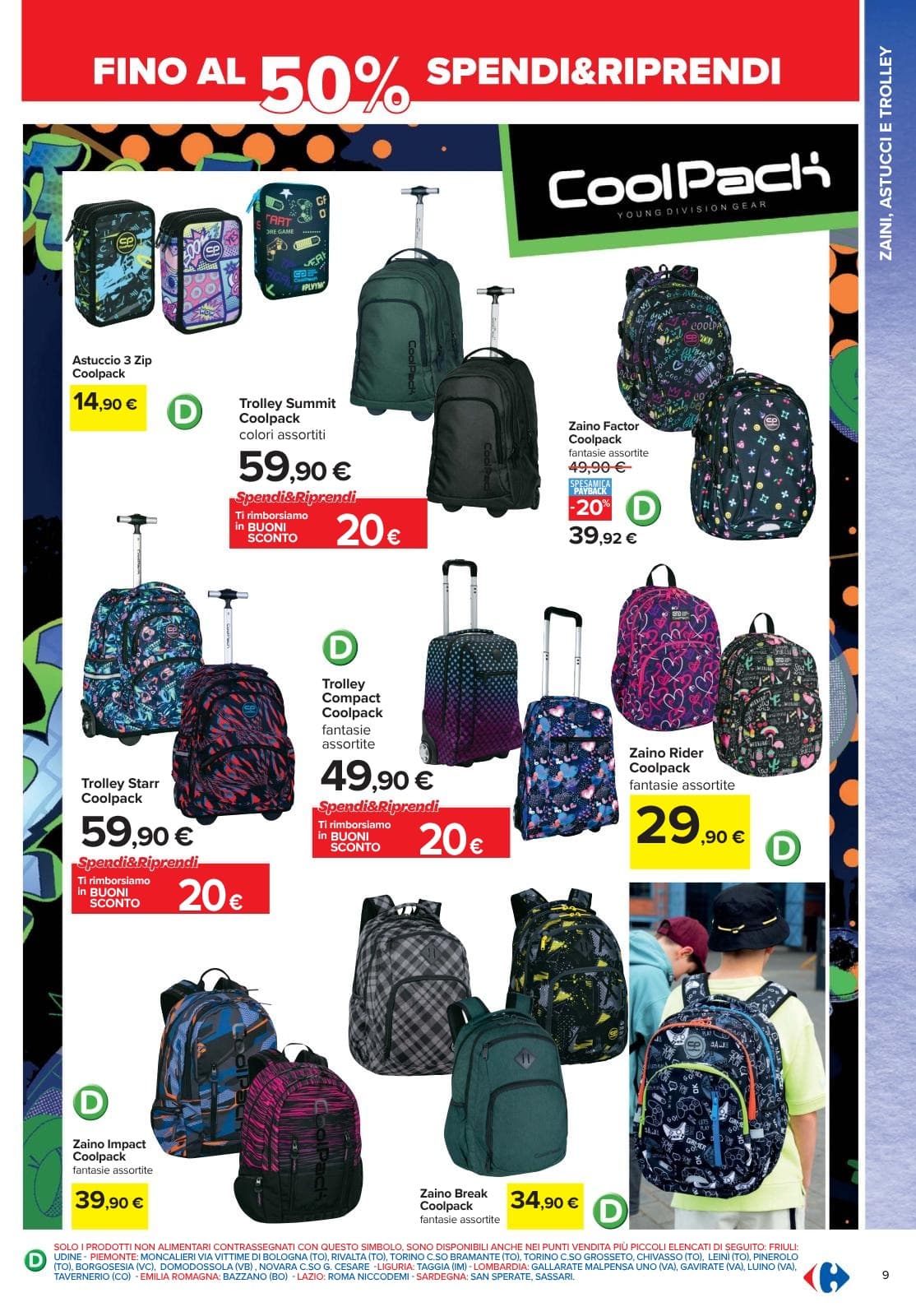 Pagina 9. del volantino Carrefour - Catalogo Scuola dal 28/07/2026