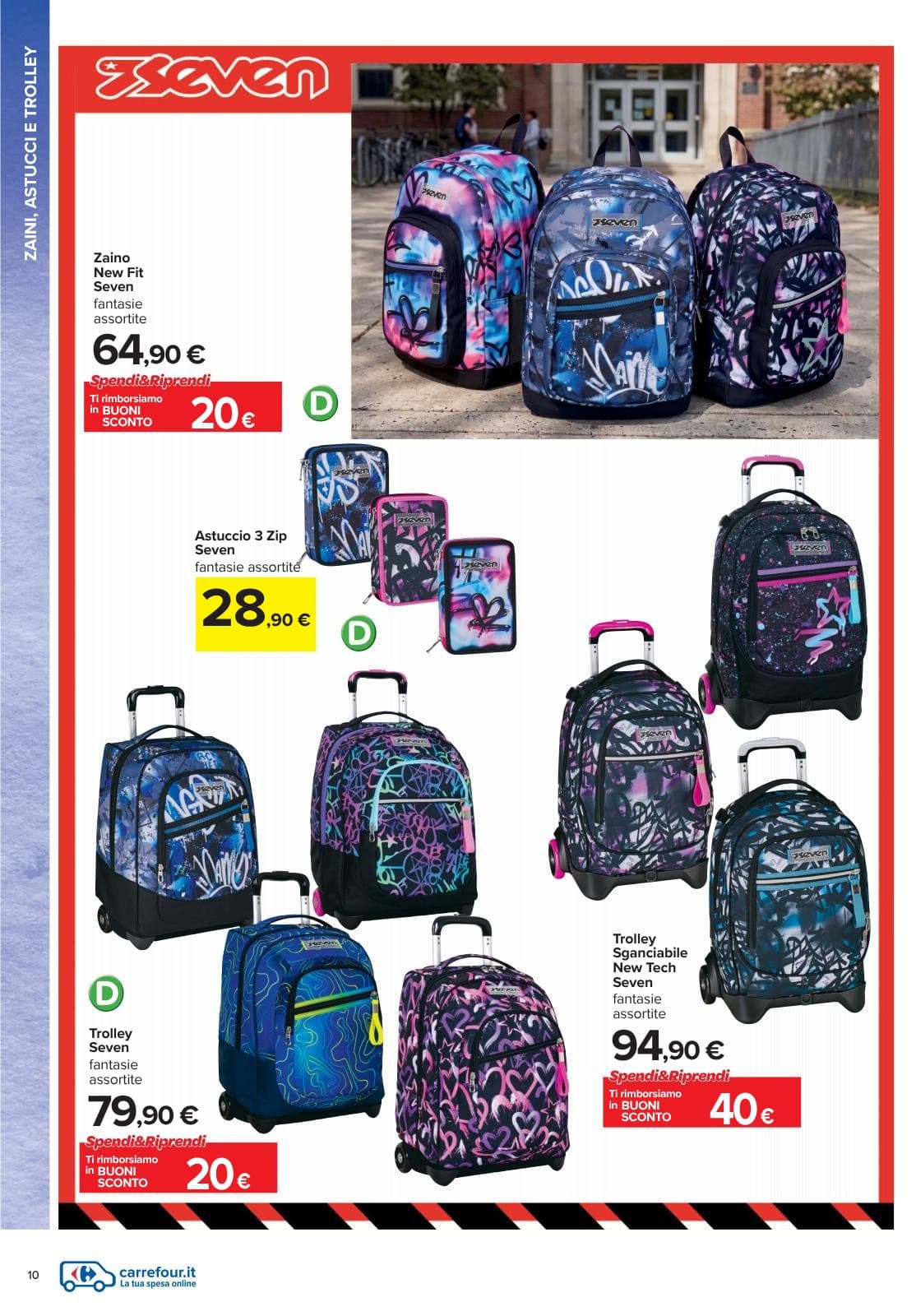 Pagina 10. del volantino Carrefour - Catalogo Scuola dal 28/07/2026