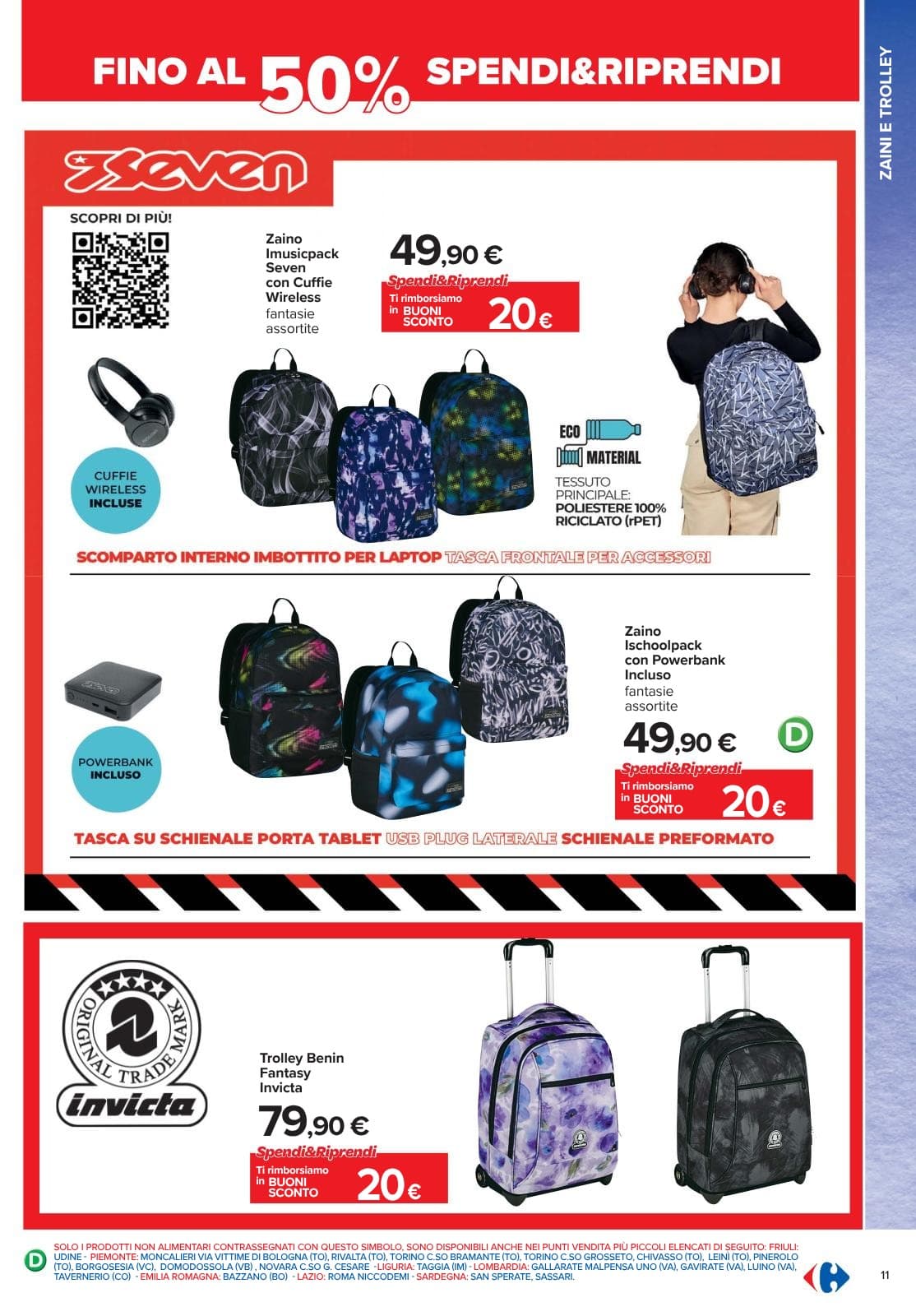 Pagina 11. del volantino Carrefour - Catalogo Scuola dal 28/07/2026