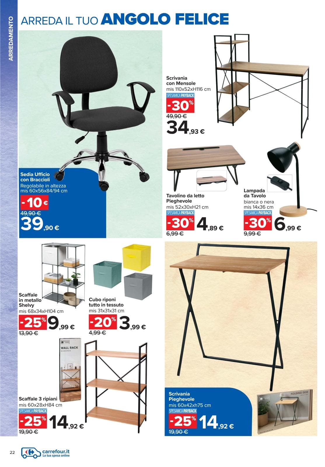 Pagina 22. del volantino Carrefour - Catalogo Scuola dal 28/07/2026