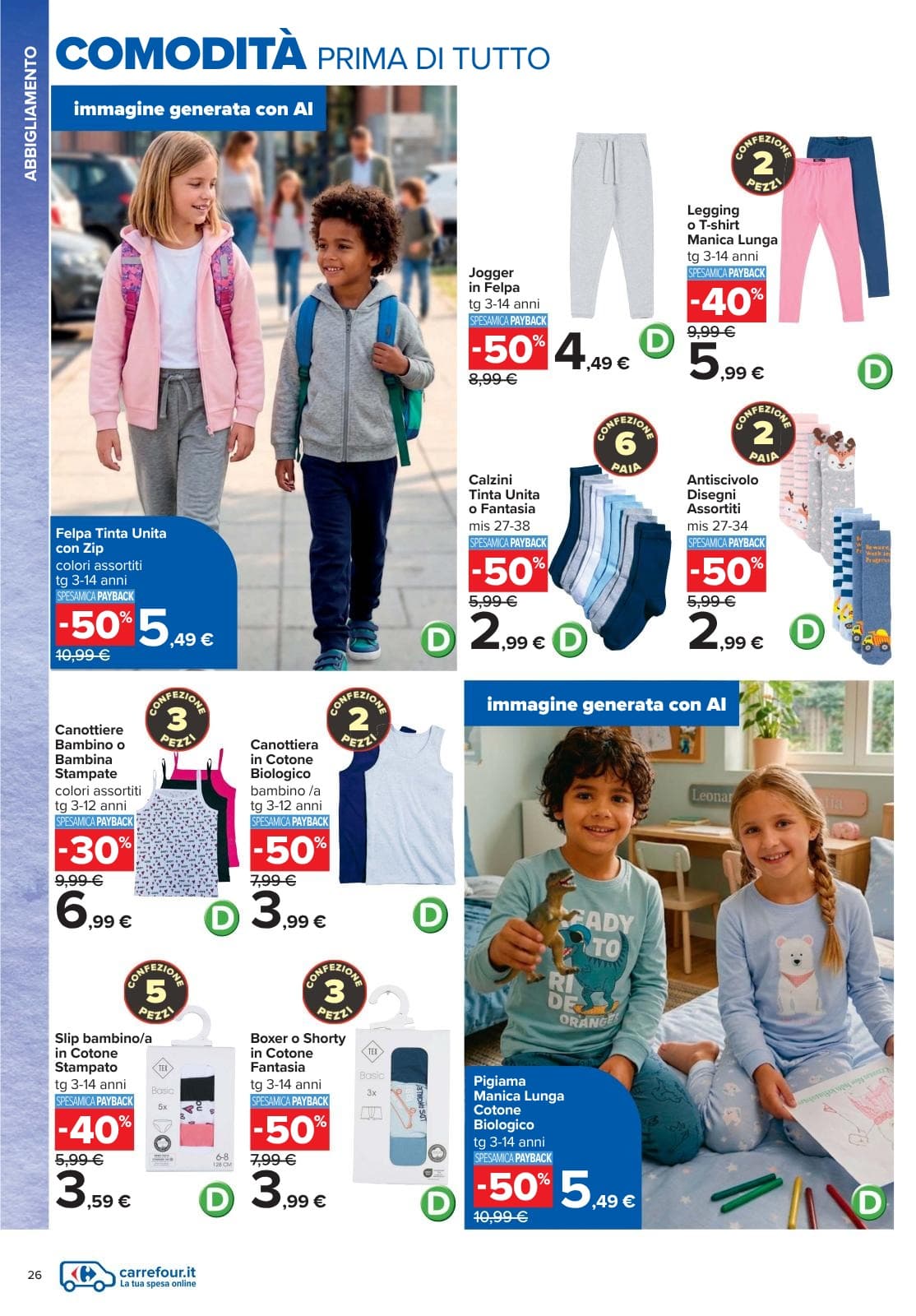 Pagina 26. del volantino Carrefour - Catalogo Scuola dal 28/07/2026