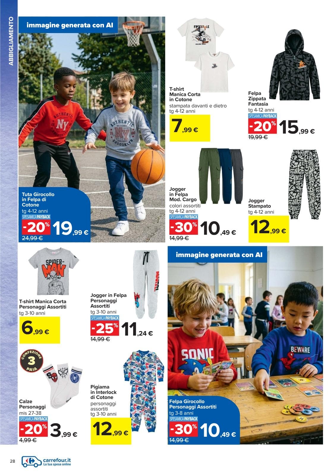 Pagina 28. del volantino Carrefour - Catalogo Scuola dal 28/07/2026