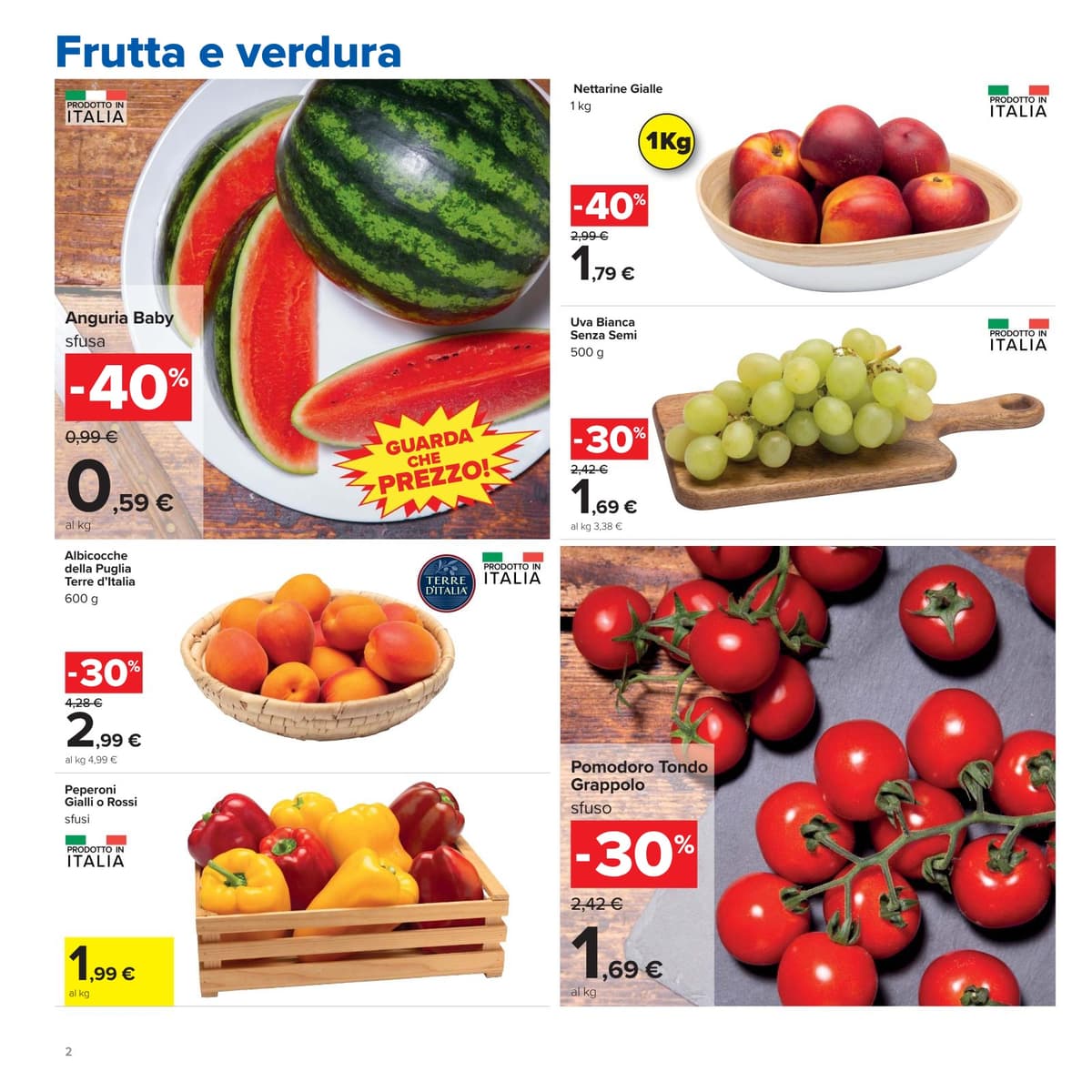 Pagina 2. del volantino Carrefour - Sconti Fino al 50% dal 28/07/2026