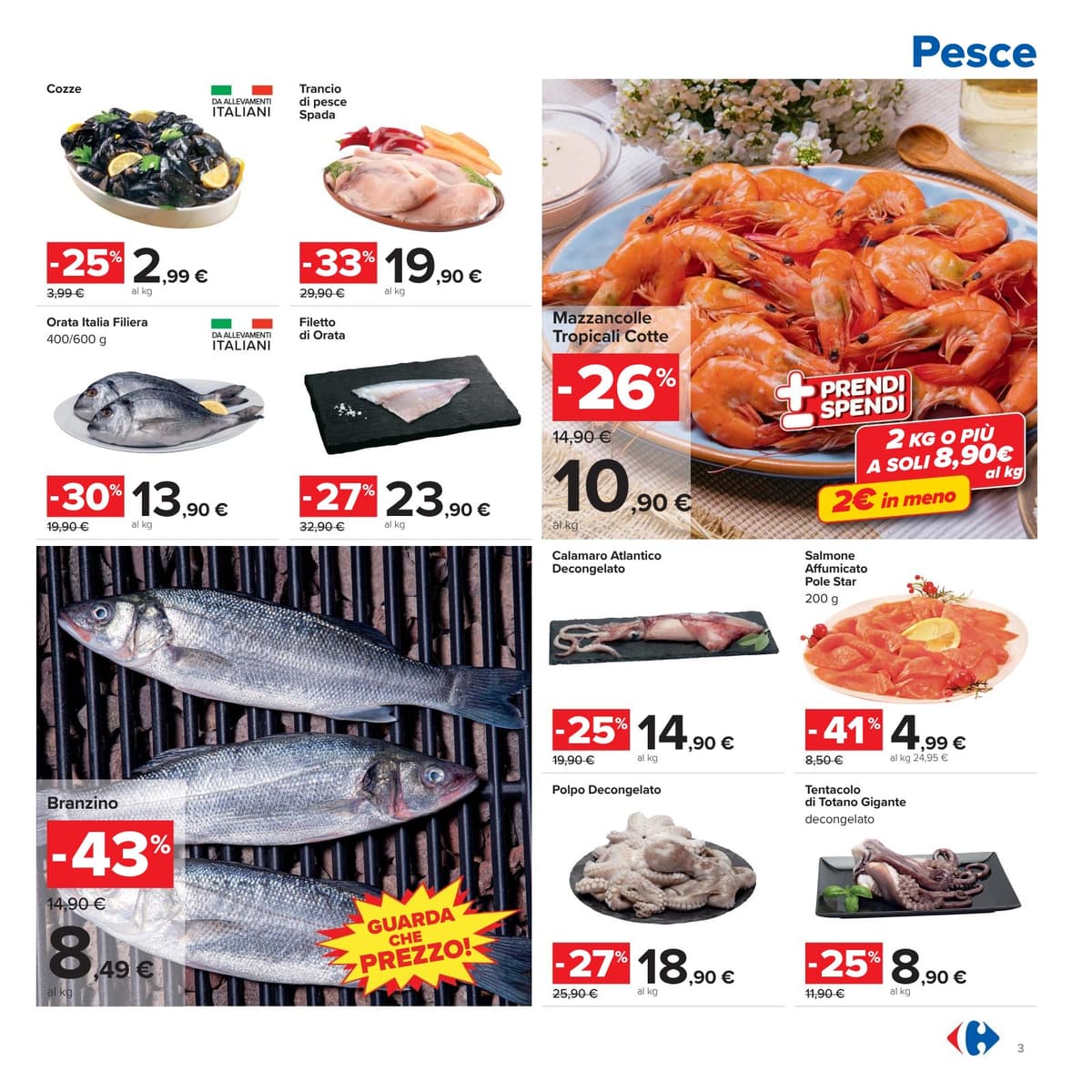 Pagina 3. del volantino Carrefour - Sconti Fino al 50% dal 28/07/2026