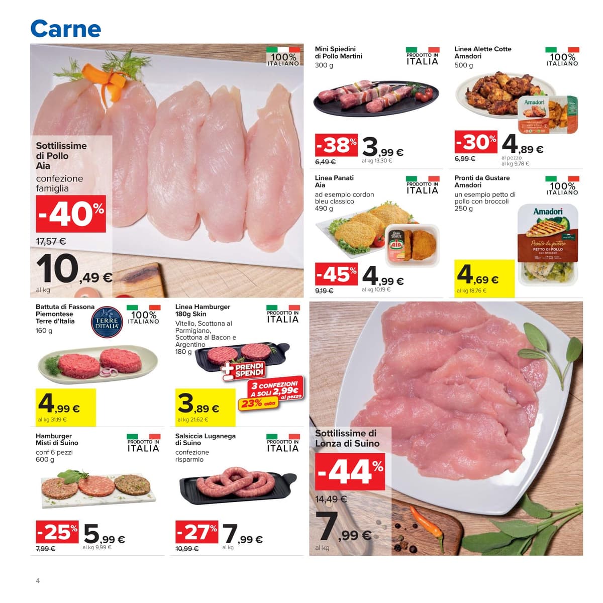Pagina 4. del volantino Carrefour - Sconti Fino al 50% dal 28/07/2026