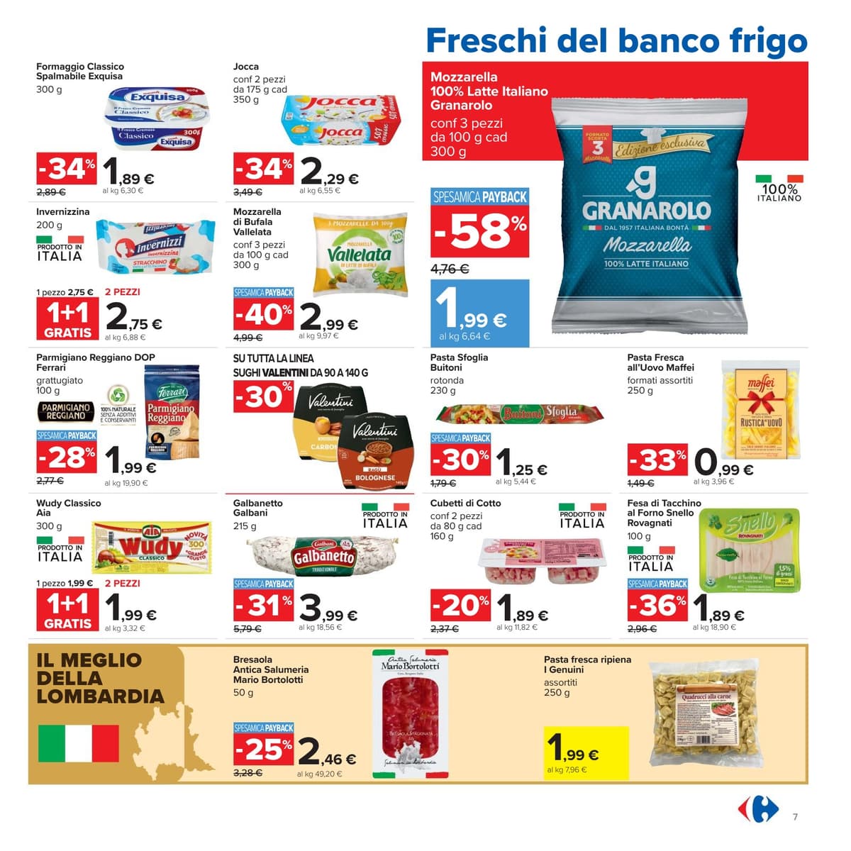 Pagina 7. del volantino Carrefour - Sconti Fino al 50% dal 28/07/2026