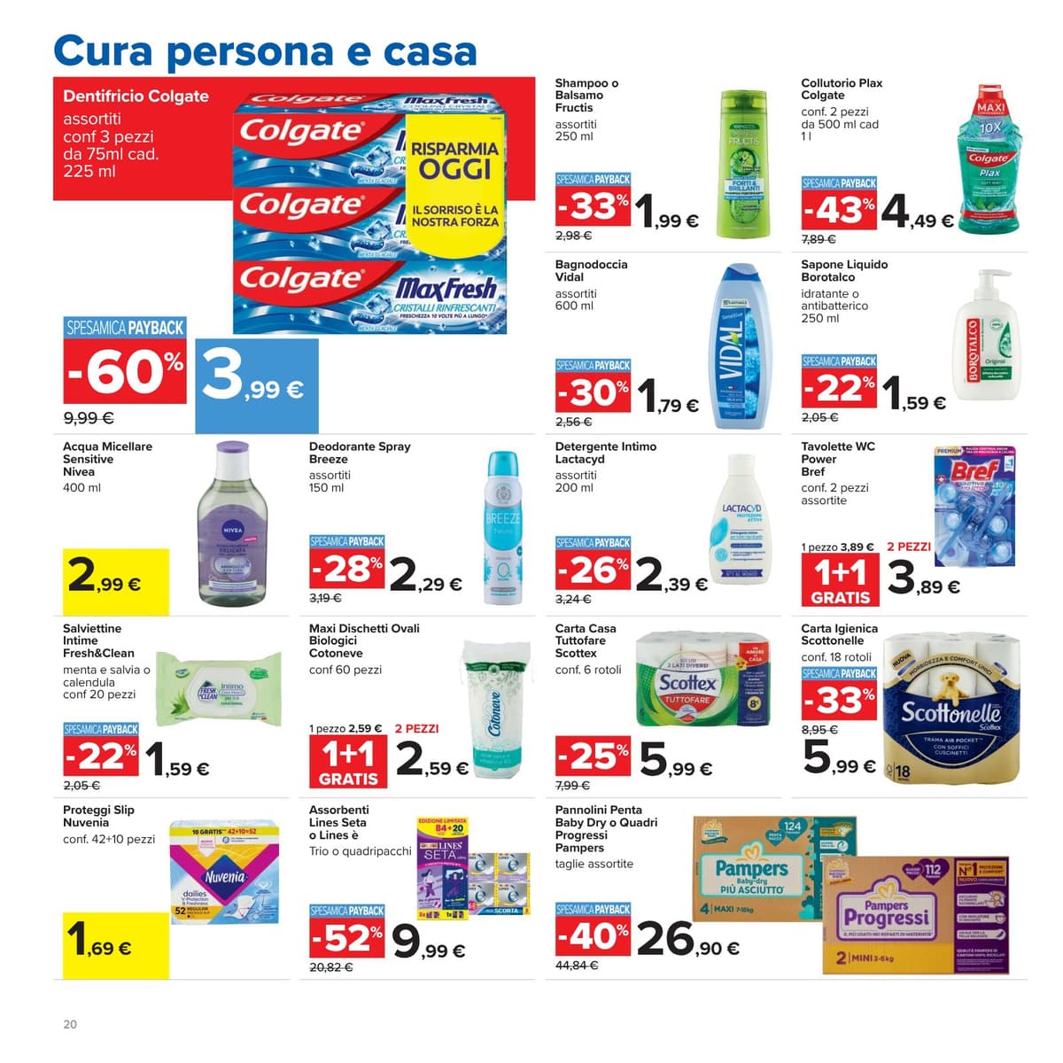 Pagina 20. del volantino Carrefour - Sconti Fino al 50%