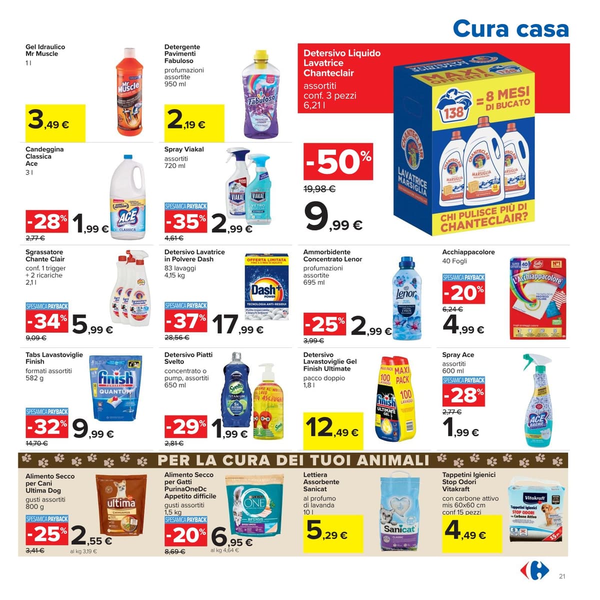 Pagina 21. del volantino Carrefour - Sconti Fino al 50%
