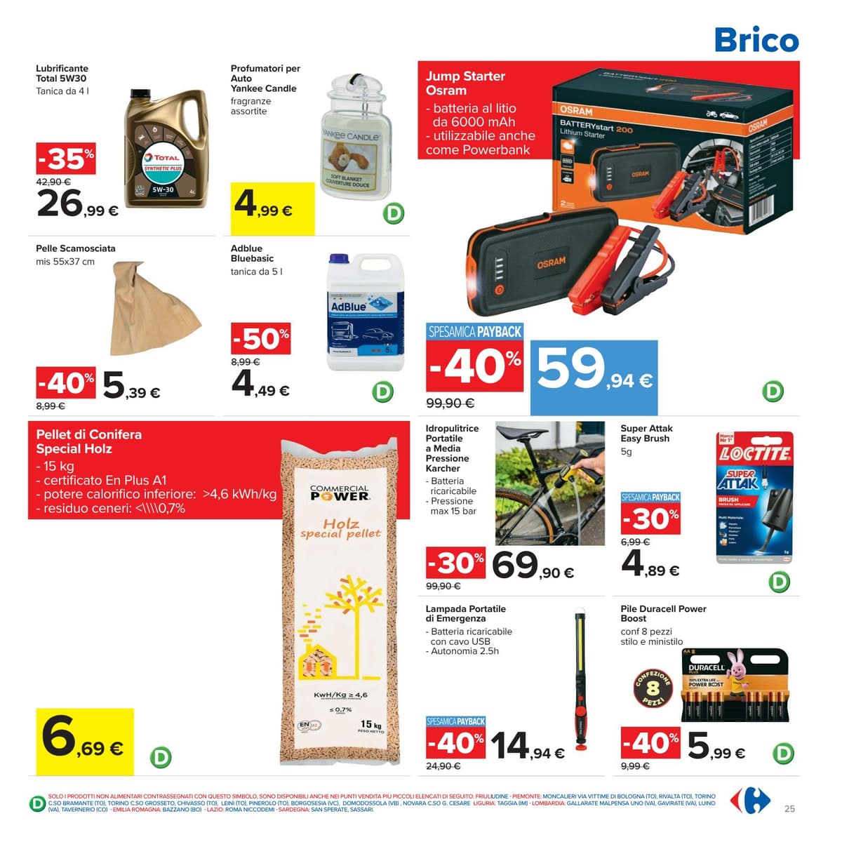 Pagina 25. del volantino Carrefour - Sconti Fino al 50%