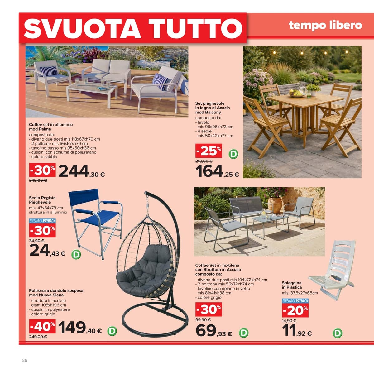 Pagina 26. del volantino Carrefour - Sconti Fino al 50% dal 28/07/2026
