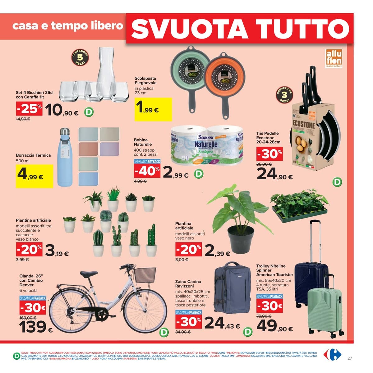Pagina 27. del volantino Carrefour - Sconti Fino al 50% dal 28/07/2026