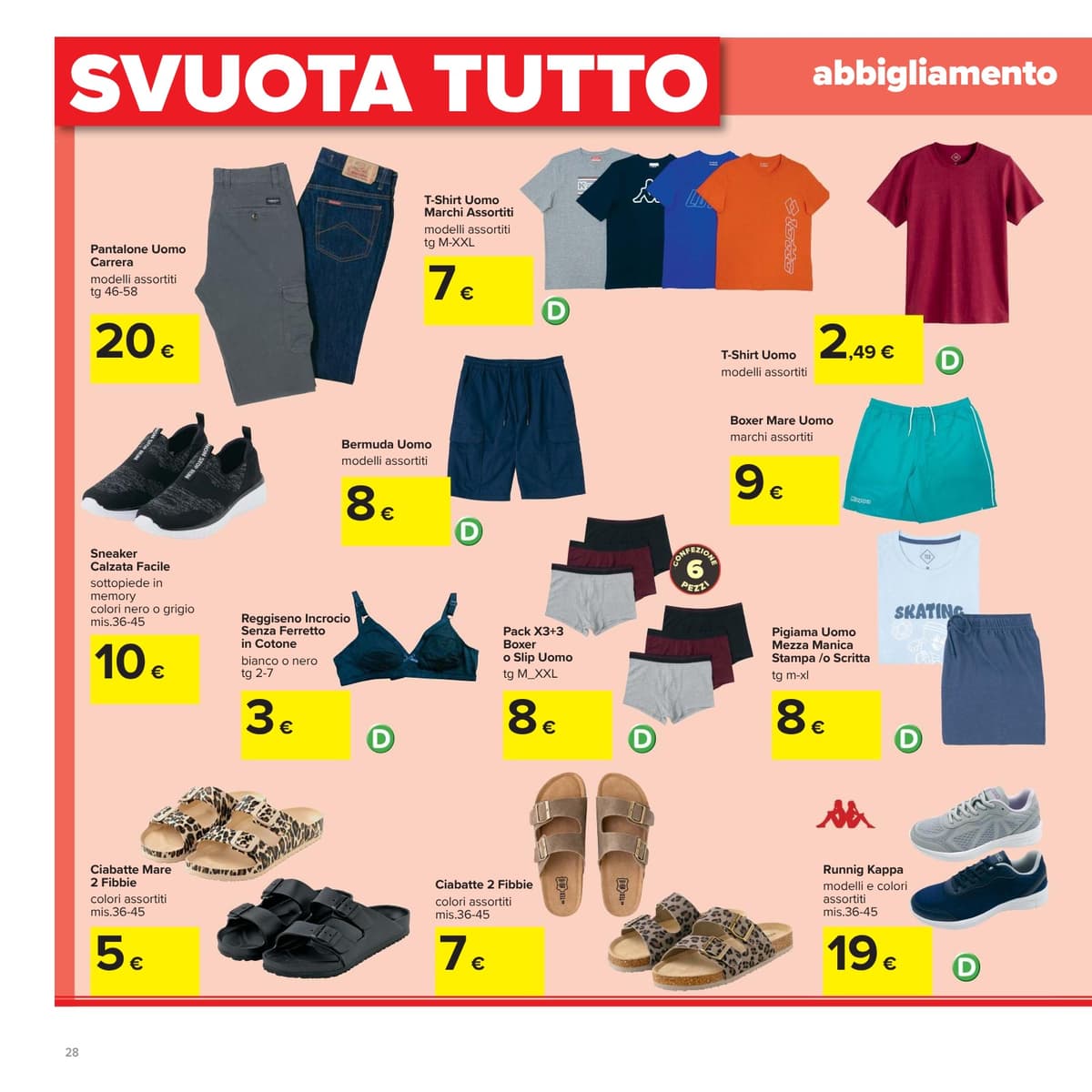 Pagina 28. del volantino Carrefour - Sconti Fino al 50% dal 28/07/2026