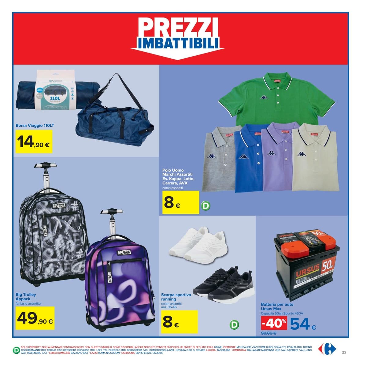 Pagina 33. del volantino Carrefour - Sconti Fino al 50% dal 28/07/2026