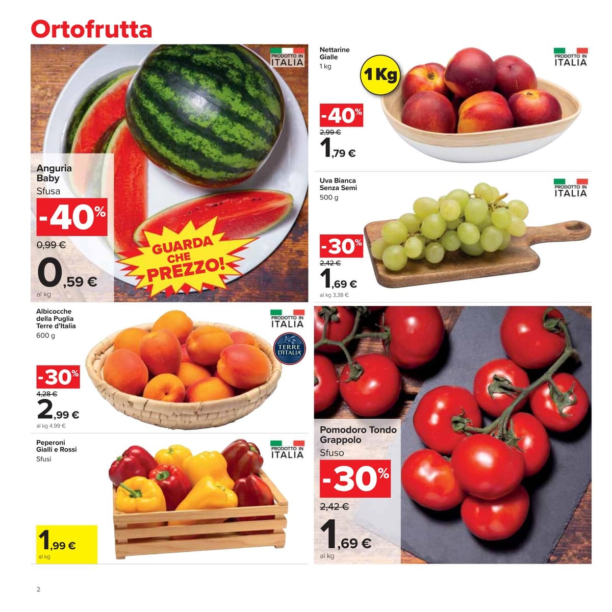 Pagina 2. del volantino Carrefour - Sconti Fino al 50% dal 28/07/2026