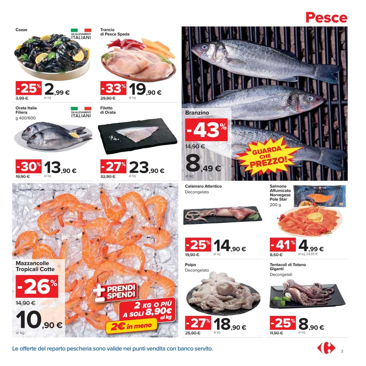 Pagina 3. del volantino Carrefour - Sconti Fino al 50% dal 28/07/2026