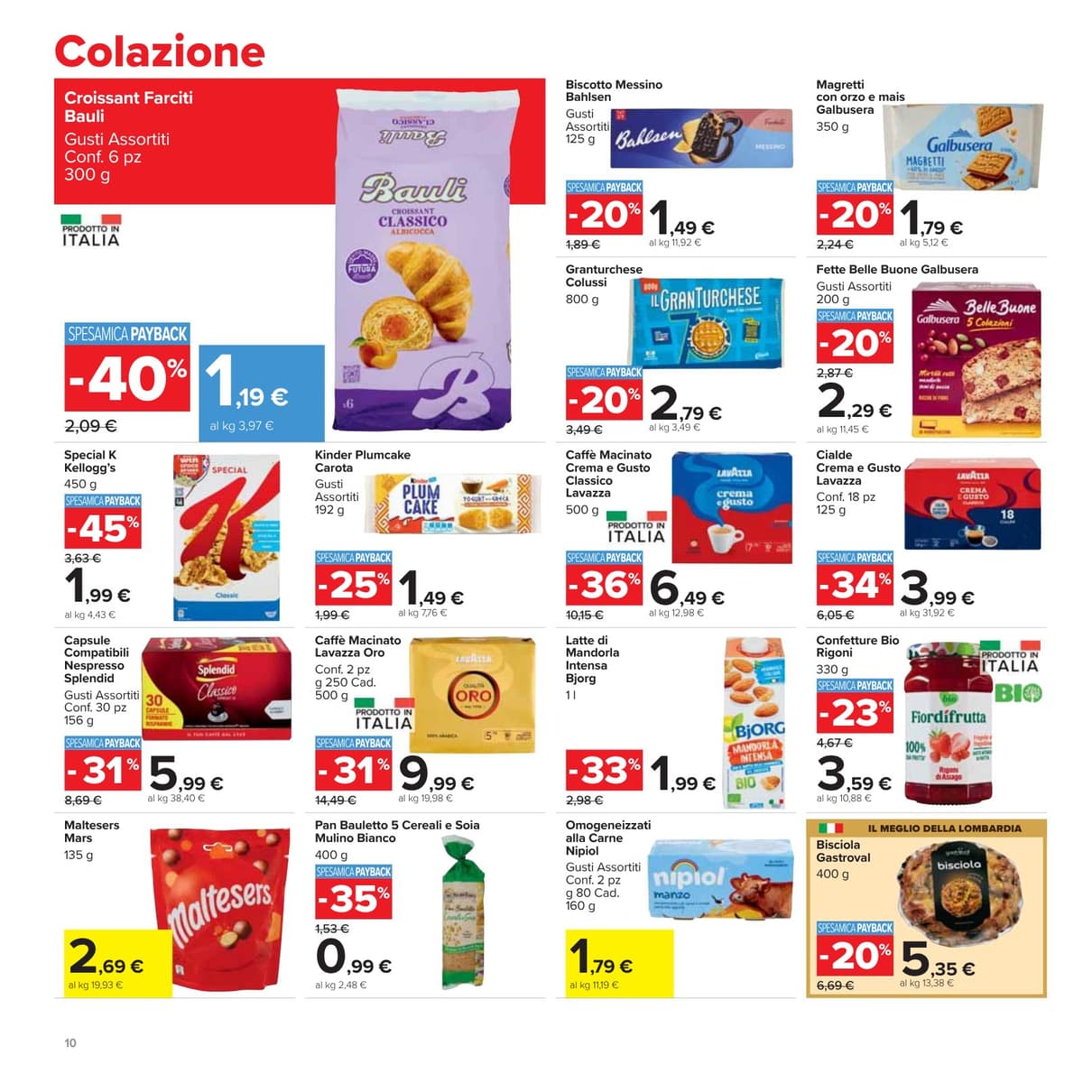 Pagina 10. del volantino Carrefour - Sconti Fino al 50%