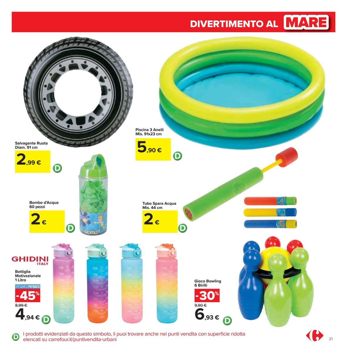 Pagina 21. del volantino Carrefour - Sconti Fino al 50%