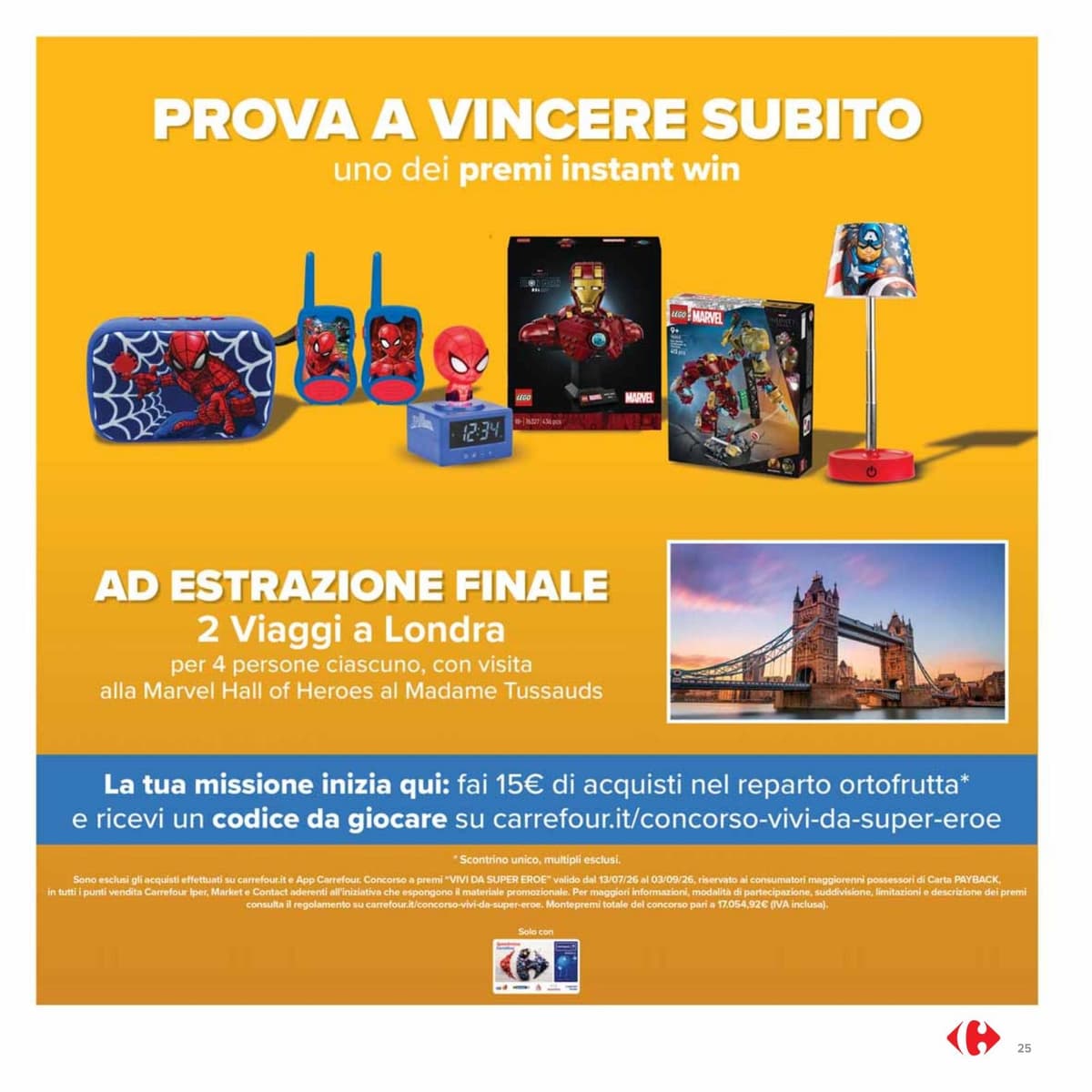 Pagina 25. del volantino Carrefour - Sconti Fino al 50% dal 28/07/2026