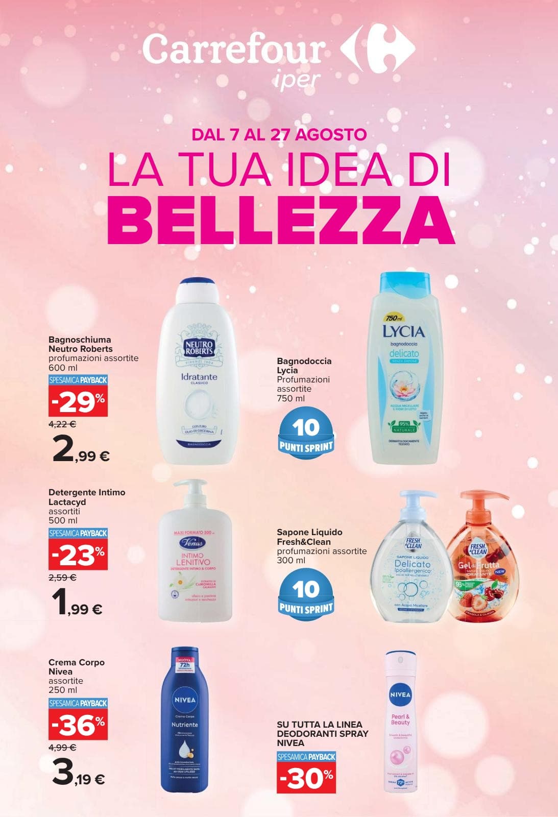 Pagina 1. del volantino Carrefour - Speciale bellezza