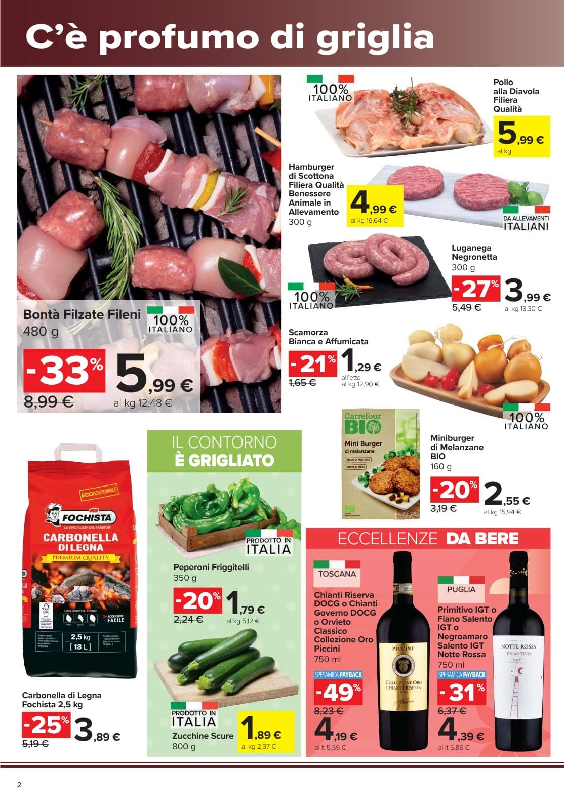 Pagina 2. del volantino Carrefour - Sconti d'estate (Express) dal 23/08/2026
