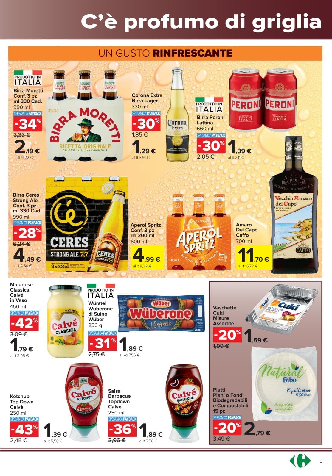 Pagina 3. del volantino Carrefour - Sconti d'estate (Express) dal 23/08/2026