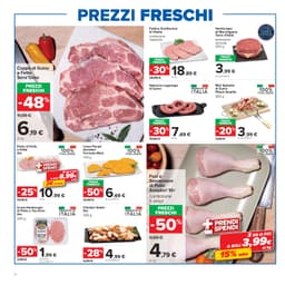Pagina 4 del volantino Carrefour Prezzi Freschi (iper)