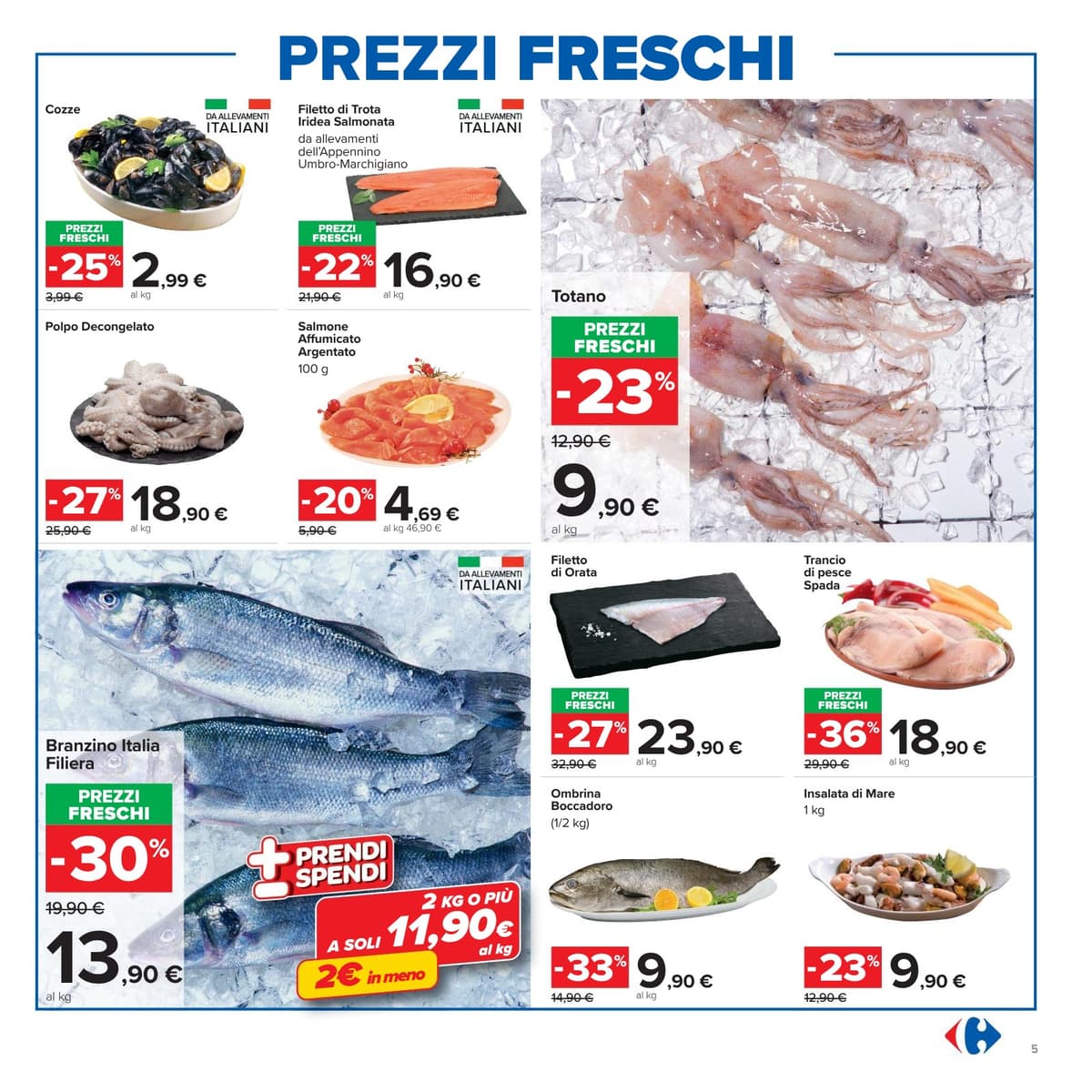 Pagina 5. del volantino Carrefour - Prezzi Freschi (iper)