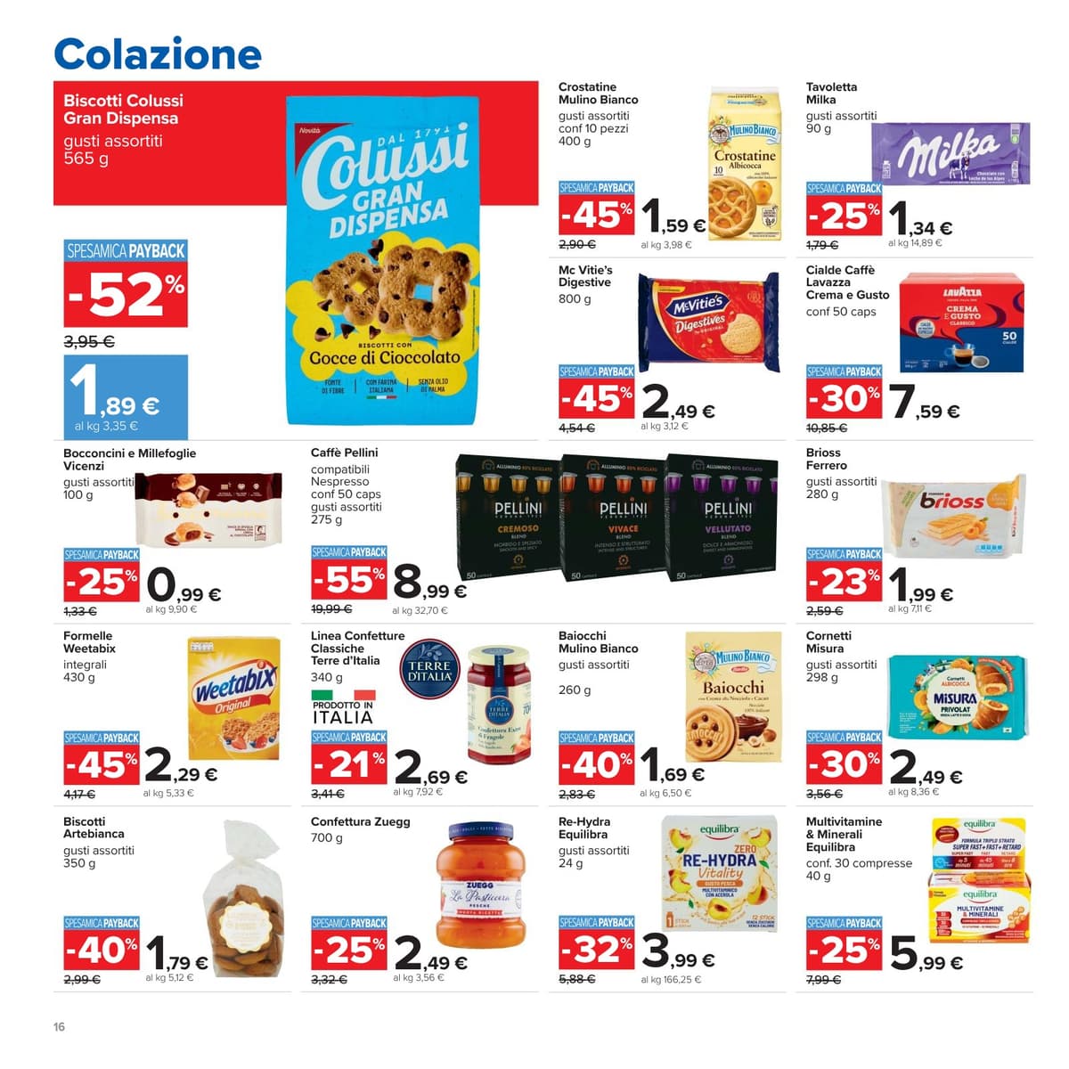 Pagina 16. del volantino Carrefour - Prezzi Freschi (iper)