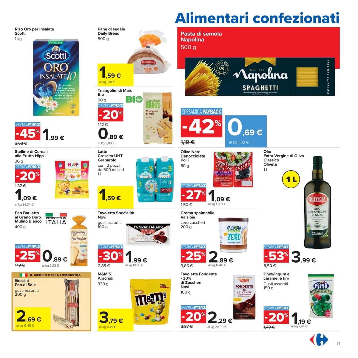 Pagina 17. del volantino Carrefour - Prezzi Freschi (iper) dal 23/08/2026