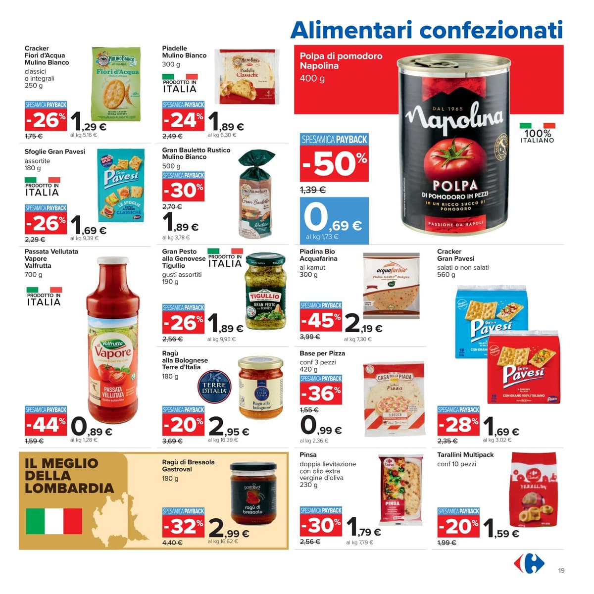 Pagina 19. del volantino Carrefour - Prezzi Freschi (iper) dal 23/08/2026