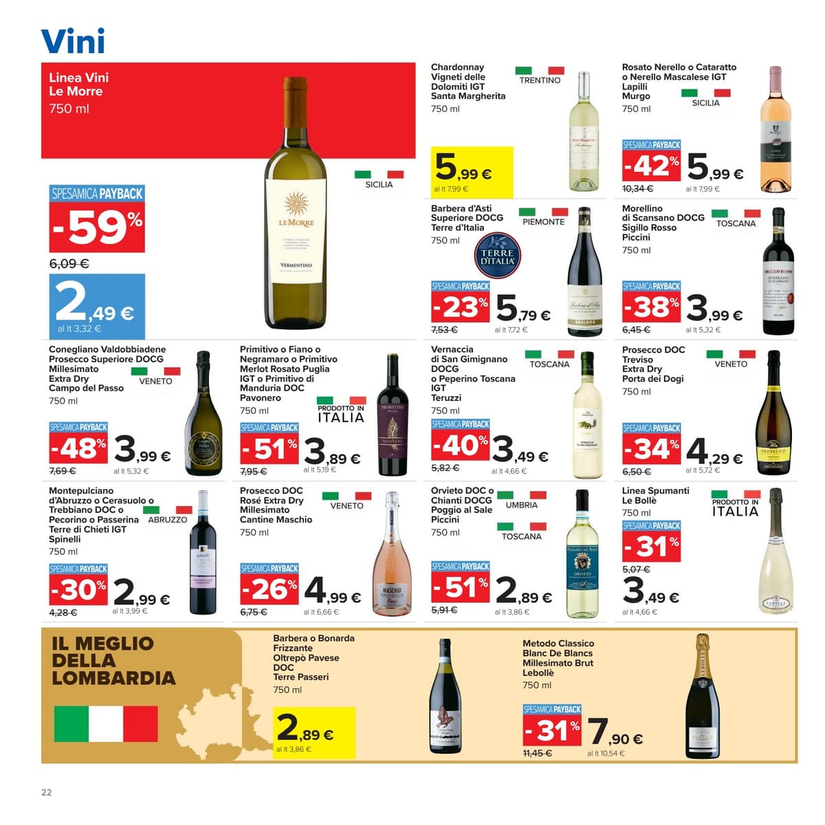 Pagina 22. del volantino Carrefour - Prezzi Freschi (iper) dal 23/08/2026