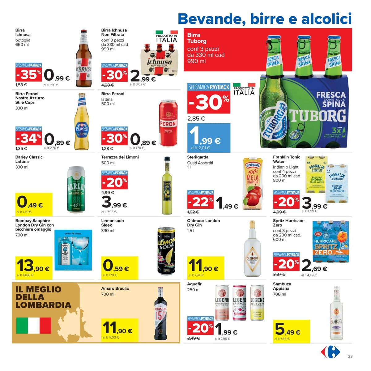 Pagina 23. del volantino Carrefour - Prezzi Freschi (iper)