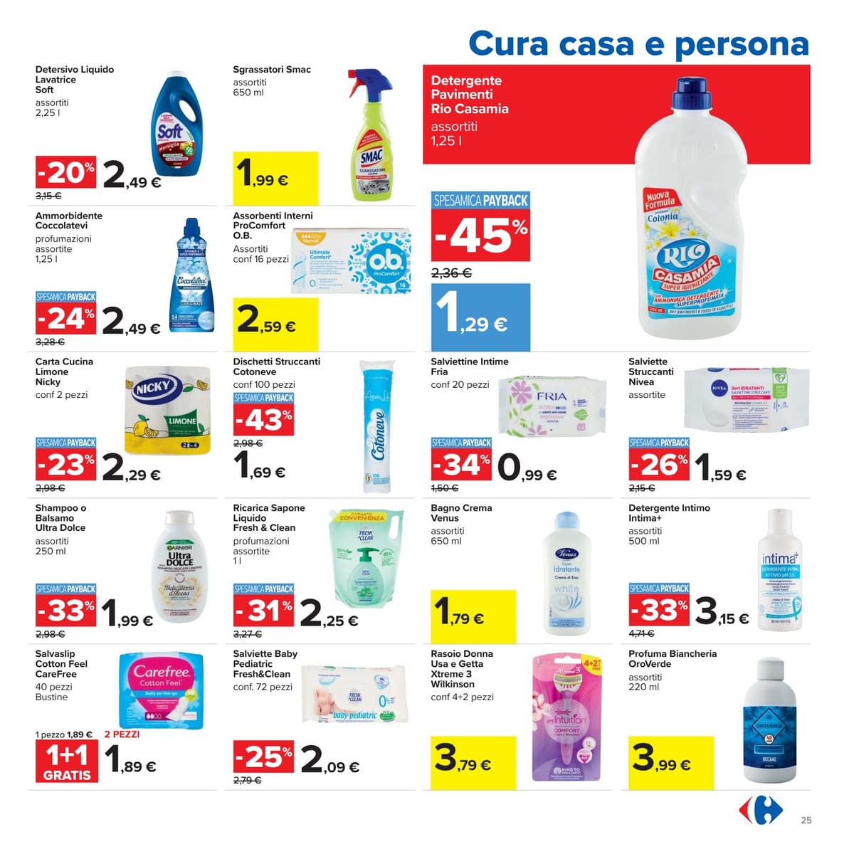 Pagina 25. del volantino Carrefour - Prezzi Freschi (iper) dal 23/08/2026