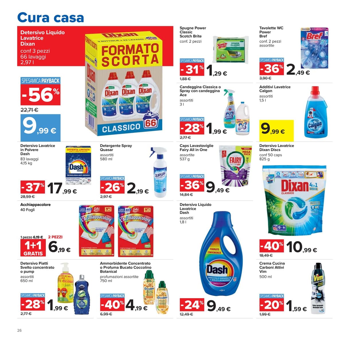 Pagina 26. del volantino Carrefour - Prezzi Freschi (iper)