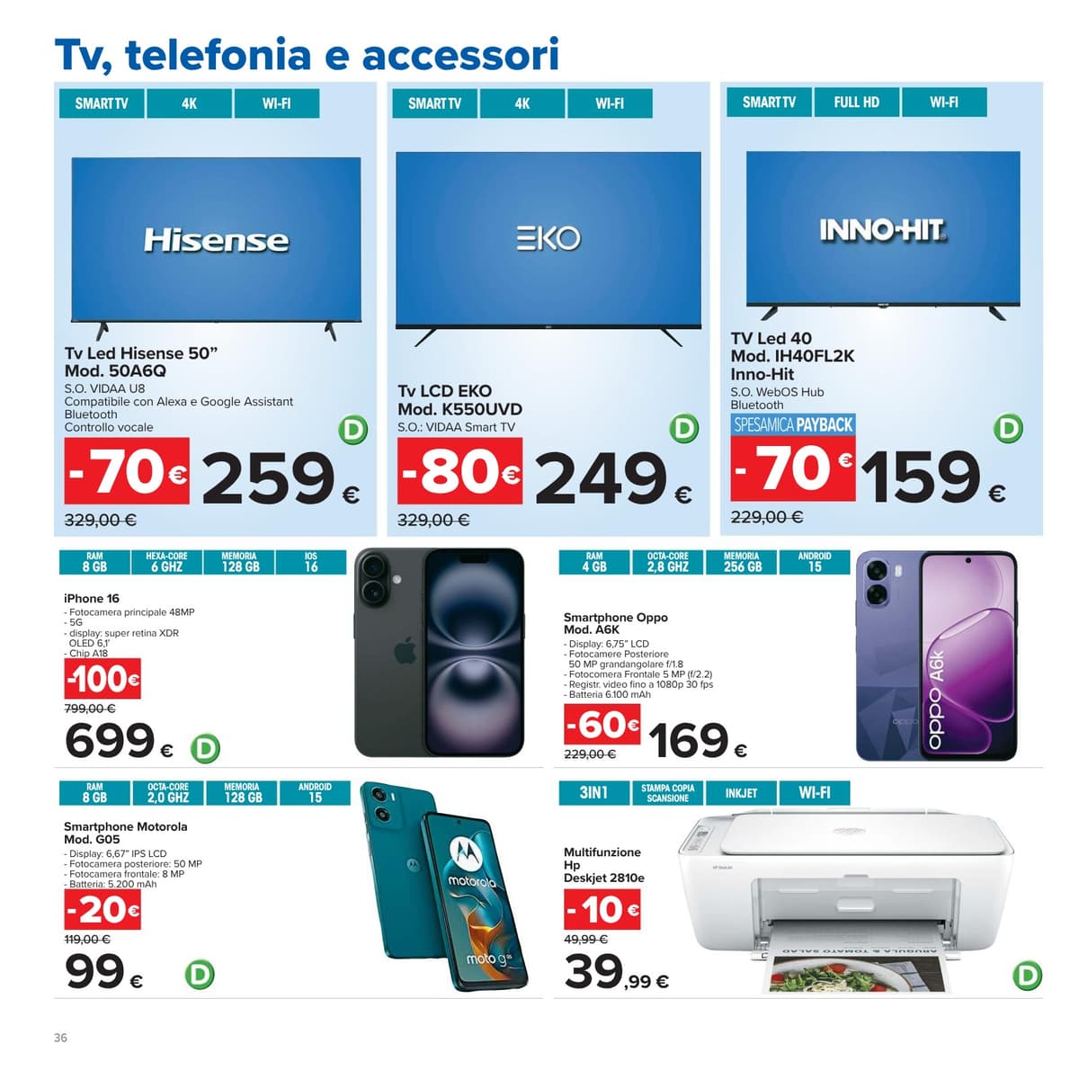 Pagina 36. del volantino Carrefour - Prezzi Freschi (iper)