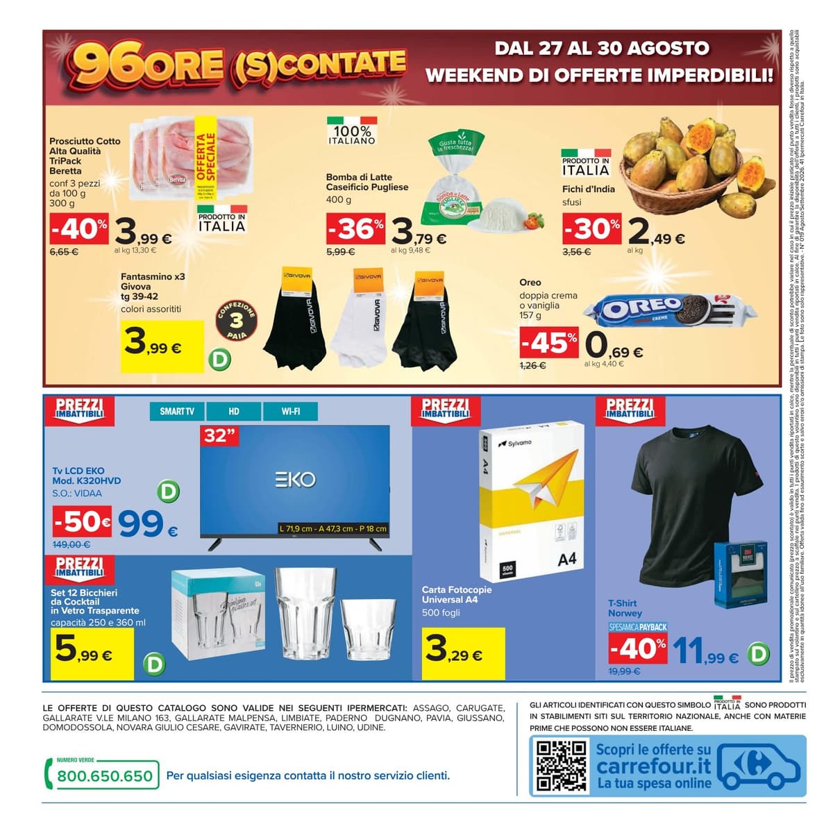 Pagina 40. del volantino Carrefour - Prezzi Freschi (iper)