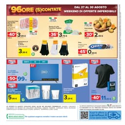 Pagina 40 del volantino Carrefour Prezzi Freschi (iper)