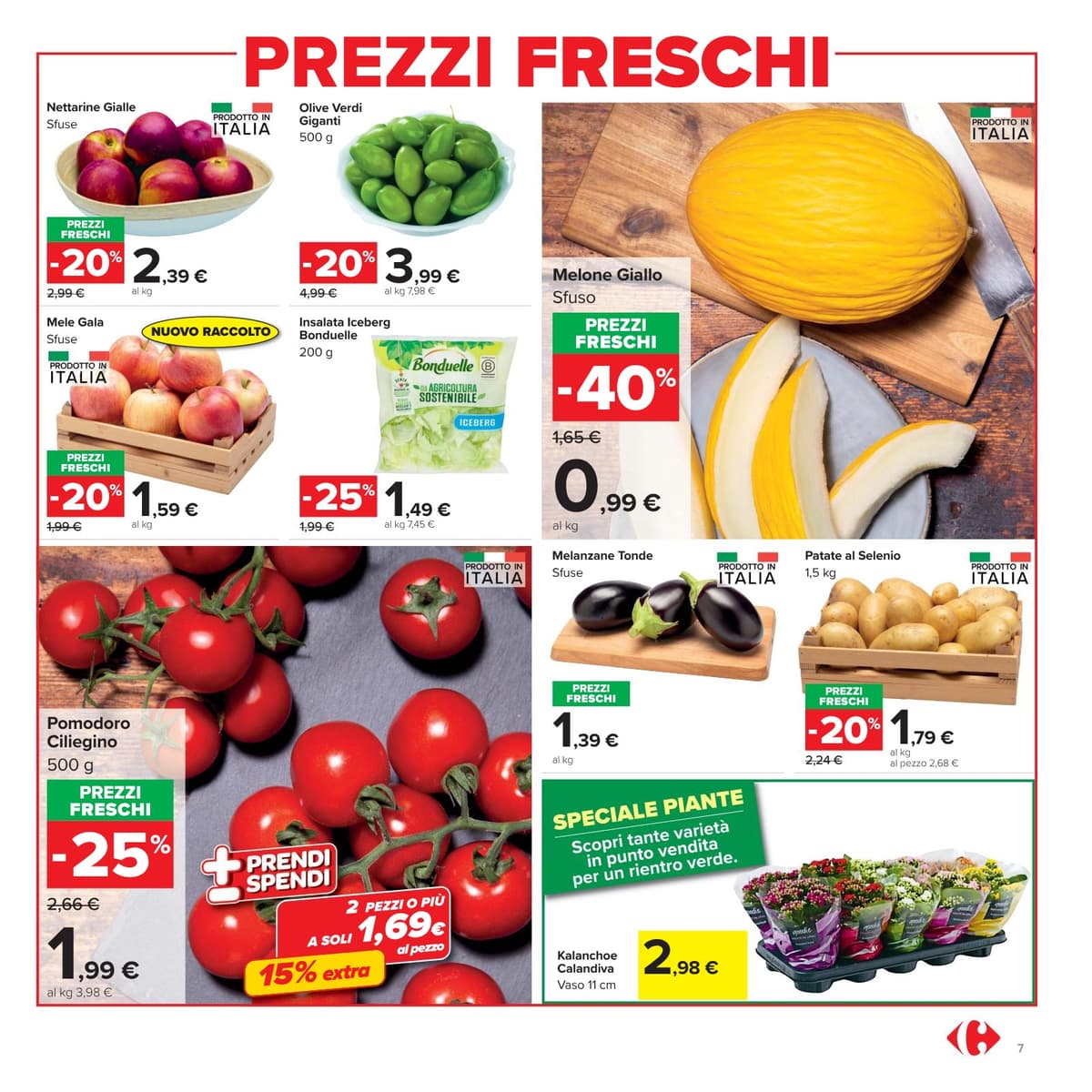 Pagina 7. del volantino Carrefour - Prezzi Freschi (market) dal 23/08/2026