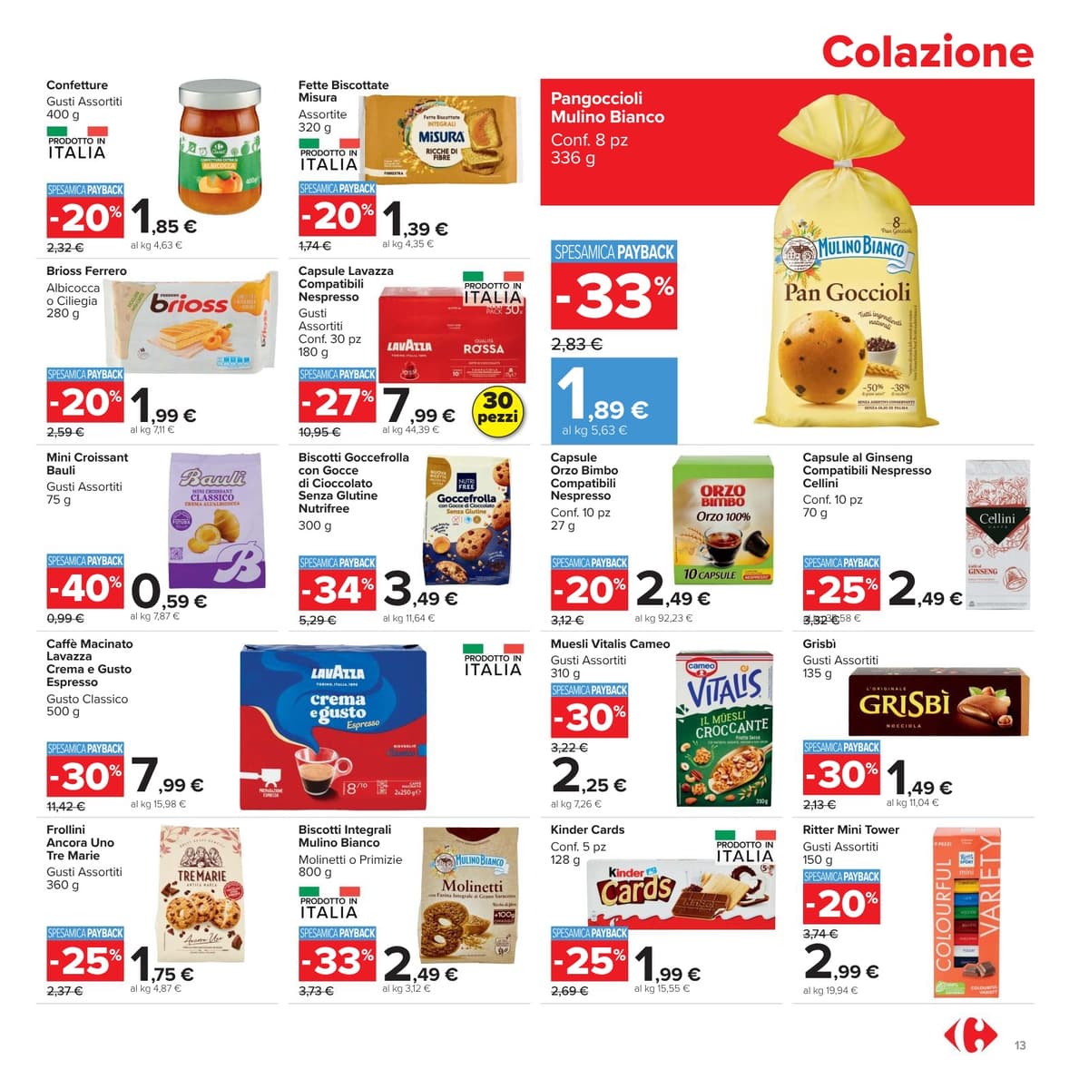 Pagina 13. del volantino Carrefour - Prezzi Freschi (market) dal 23/08/2026