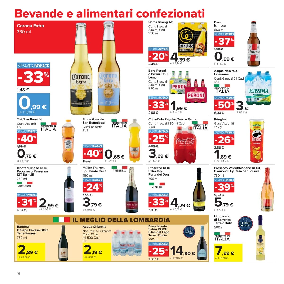 Pagina 16. del volantino Carrefour - Prezzi Freschi (market) dal 23/08/2026