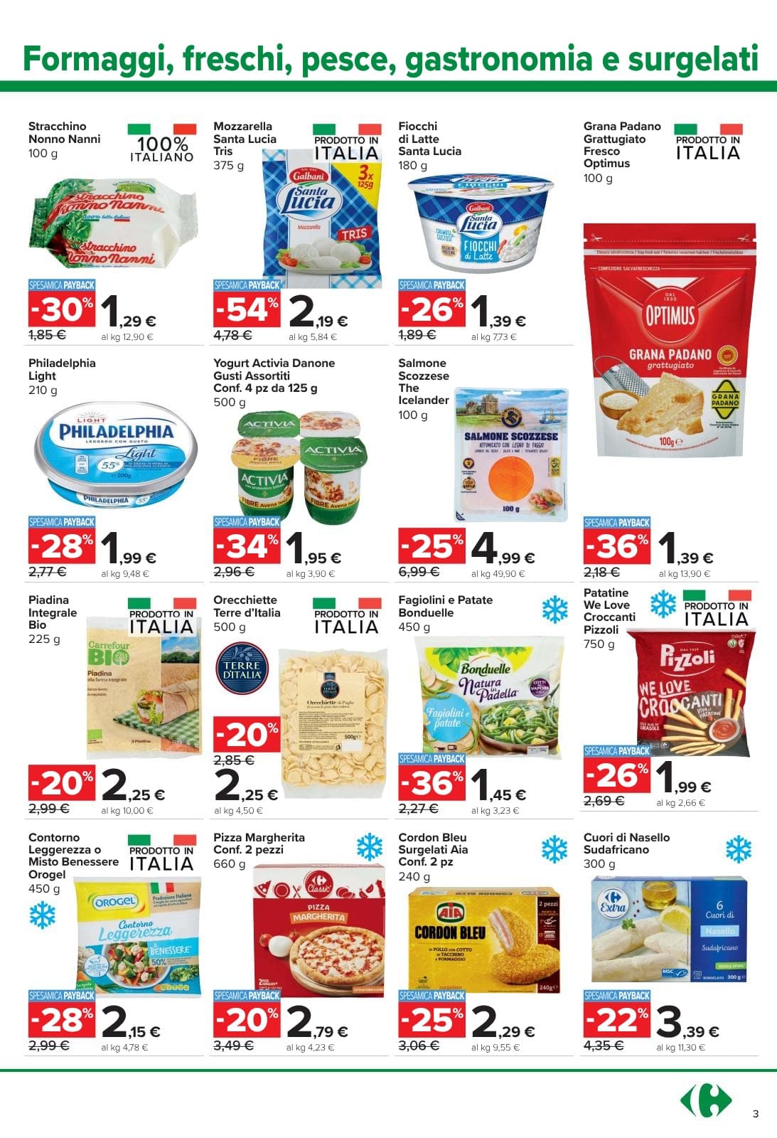 Pagina 3. del volantino Carrefour - Sconti Fino al 40%