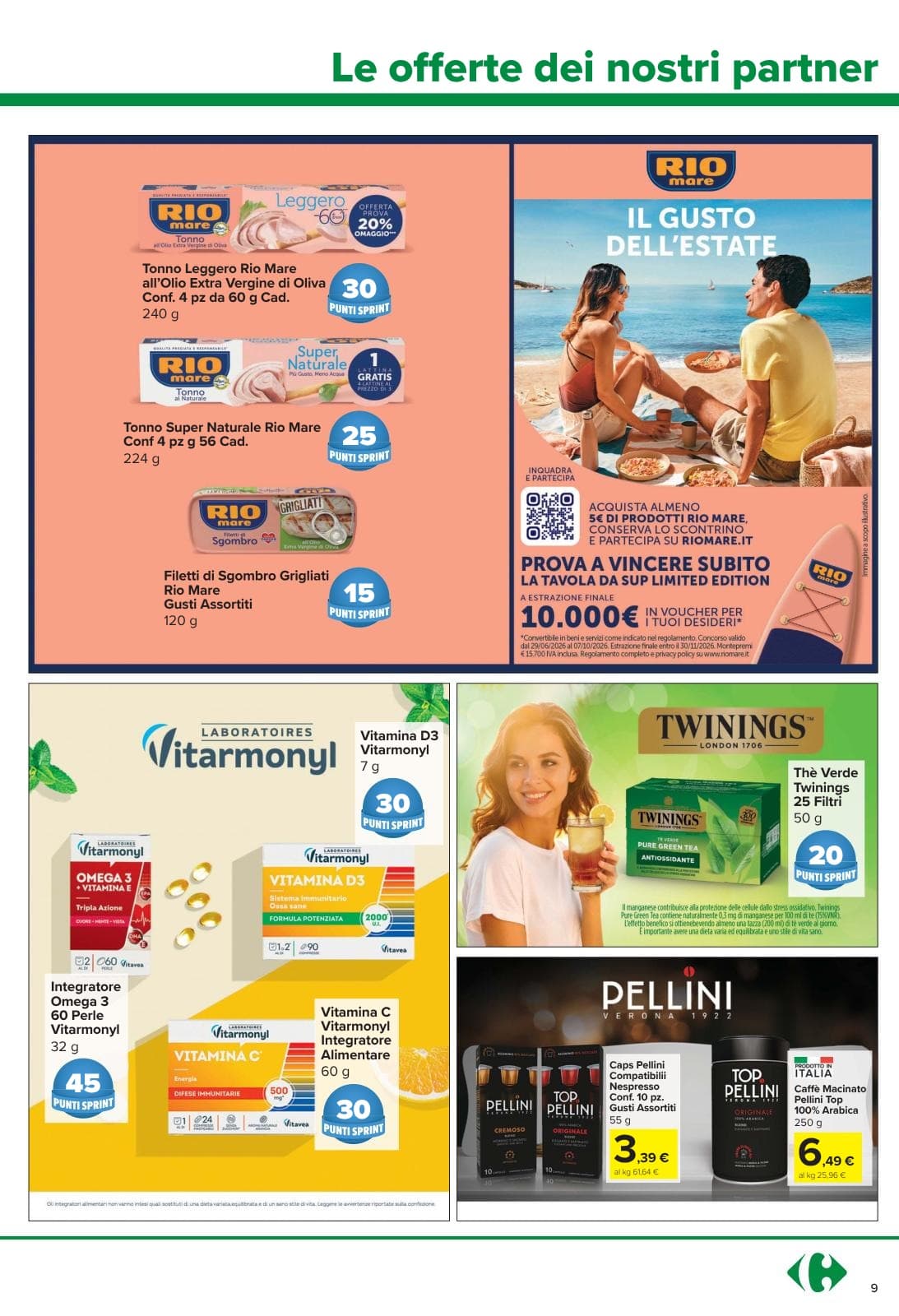 Pagina 9. del volantino Carrefour - Sconti Fino al 40% dal 24/08/2026