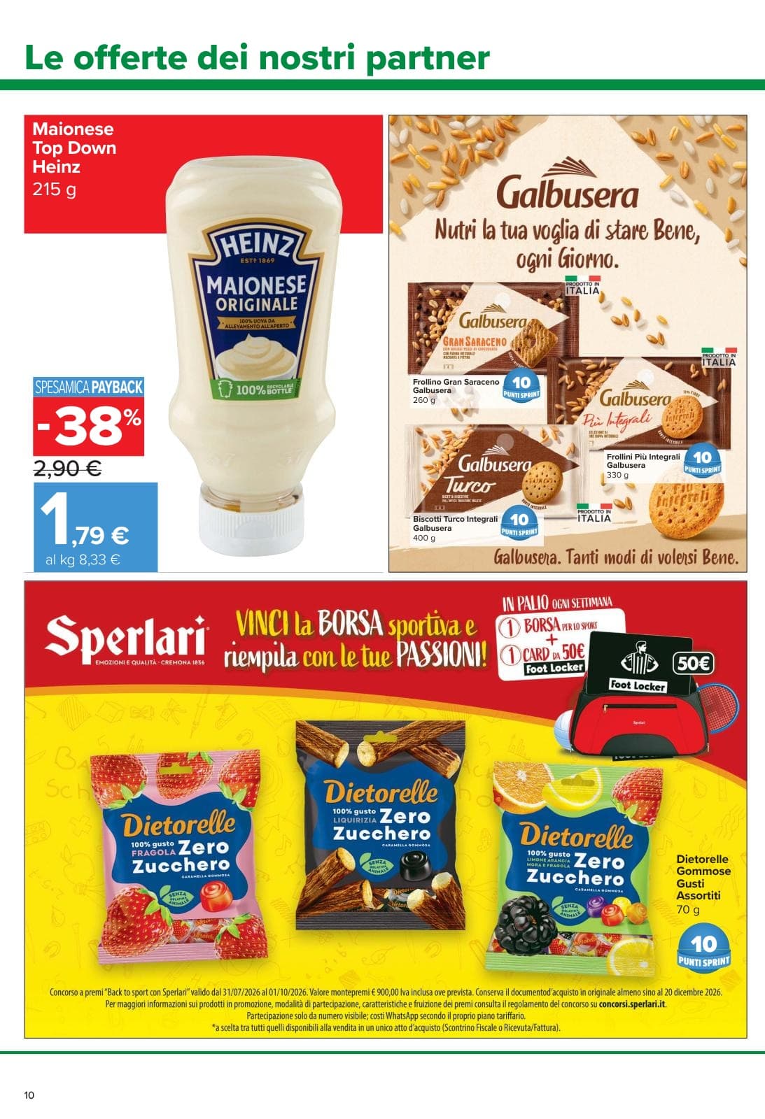 Pagina 10. del volantino Carrefour - Sconti Fino al 40% dal 24/08/2026